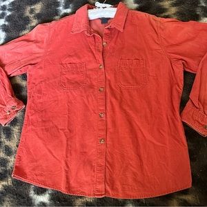 Woolrich Corduroy shirt with front pockets size M Women